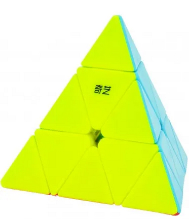 Cubo Qiyi Pyraminx Stickerless | Sindisecatoys